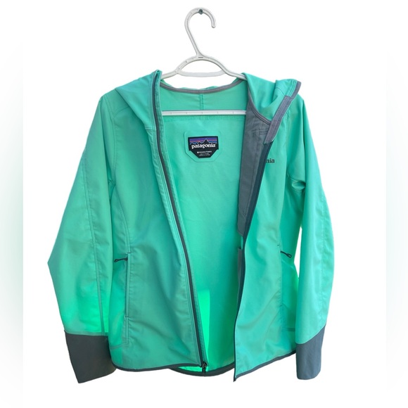 Patagonia Levitation Hoody Jacket M Tiffany blue - Picture 6 of 8
